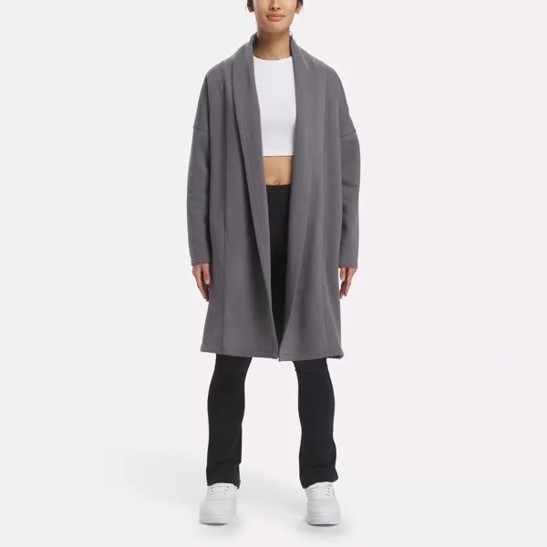Классический флисовый топ Reebok, цвет Cold Grey 6