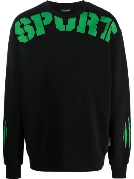 Толстовка с принтом Plein Sport, черный