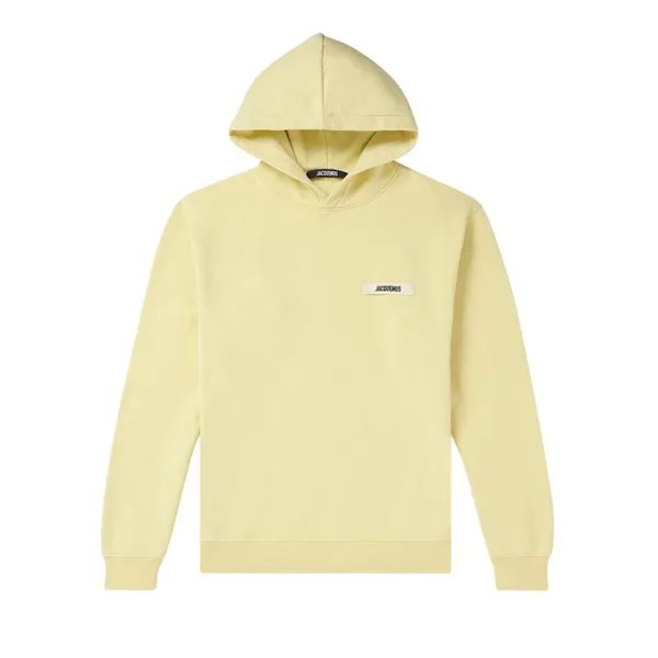 Худи Jacquemus Le Gros Grain Hoodie, цвет Light Yellow