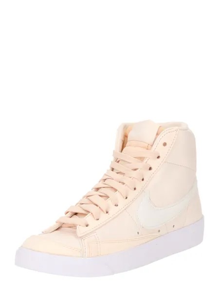 Кроссовки Nike Sportswear High-Top Sneakers Blazer 77 Next Nature, цвет Powder