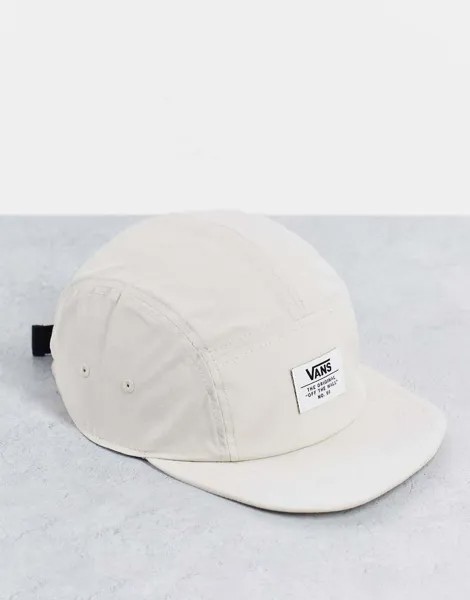 Бежевая кепка Vans Fullerton Camper-Белый