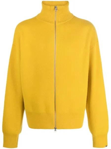 Кашемировый кардиган N°319 Xtra Out extreme cashmere, желтый