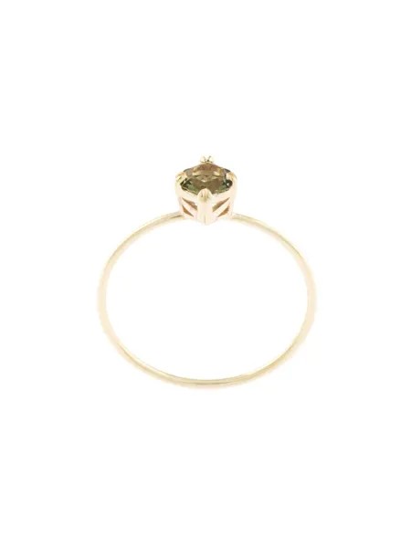 Natalie Marie кольцо из желтого золота с молдавитом