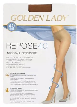 Колготки Golden Lady Repose 40 den, размер 3-M, melon (бежевый)