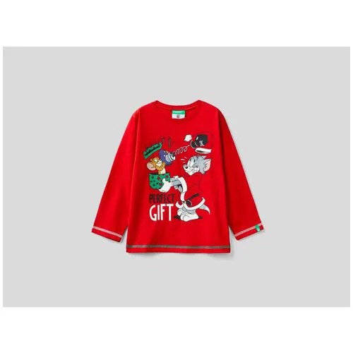 Лонгслив United Colors of Benetton для мальчиков 22A_3VR5G105W_015_82
