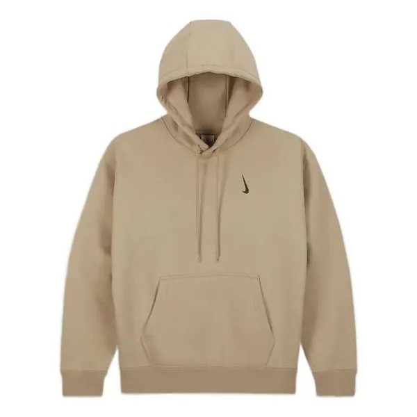 Толстовка Men's Nike x Billie Eilish Crossover Solid Color Cotton Hooded Long Sleeves Autumn Us Edition Brown, мультиколор