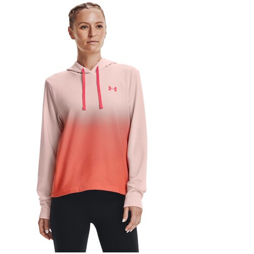 Толстовка Under Armour Rival Terry Gradient Hoodie Розовый LG 1370978-685