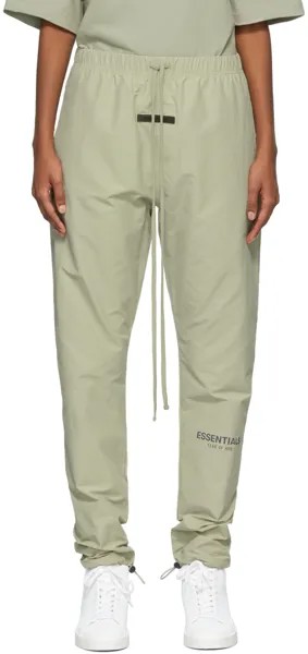 Зеленые спортивные брюки для отдыха Essentials