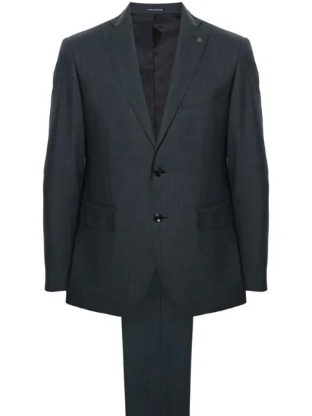 Костюм с однобортным пиджаком Tagliatore, синий