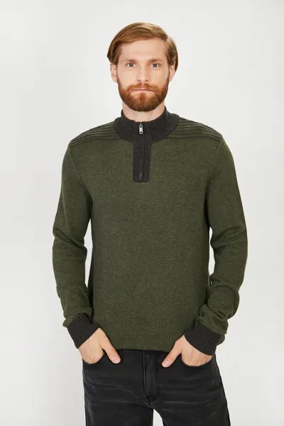 Джемпер мужской Baon B631517 хаки S