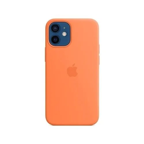 Панель силиконовая Apple Silicone Case with MagSafe для iPhone 12 mini, Kumquat