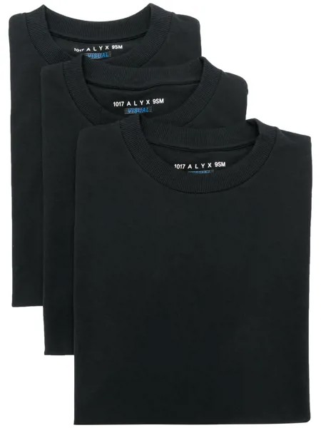 1017 ALYX 9SM комплект из трех футболок с логотипом