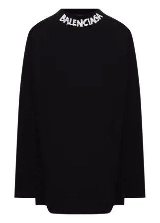 Хлопковый лонгслив Balenciaga