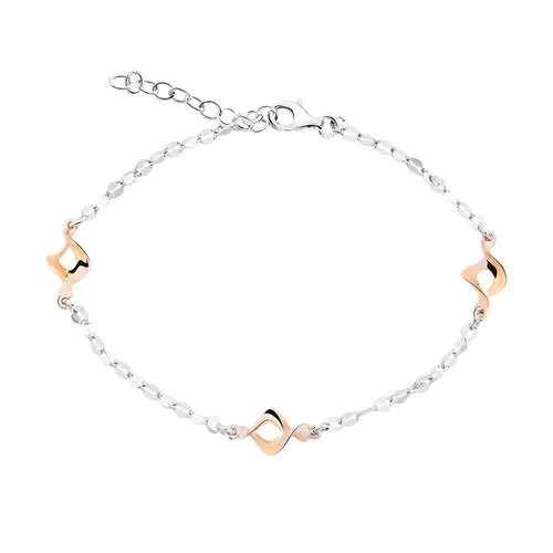 Колье Яхонт, серебро, 925 проба, длина 45 см.