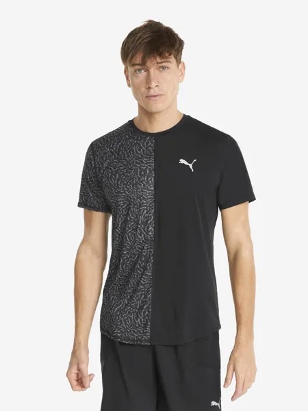 Футболка мужская PUMA Run Graphic, Черный