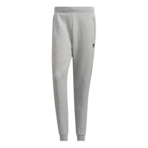 Спортивные штаны Men's adidas neo Ce 3s Icns Tp Contrasting Colors Stripe Bundle Feet Thicken Sports Pants/Trousers/Joggers Gray, мультиколор