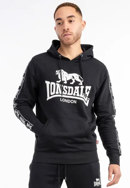 Толстовка Lonsdale Hoodie Scousburgh, черный