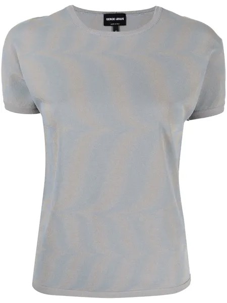 Giorgio Armani fine-knit T-shirt