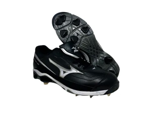 Мужские бутсы Mizuno Classic Low G6 Switch с 9 шипами, черный/белый, 15 D(M) США