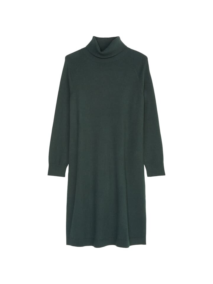 Длинное платье Marc O'Polo DENIM Rollkragen Strick relaxed, цвет evergreen