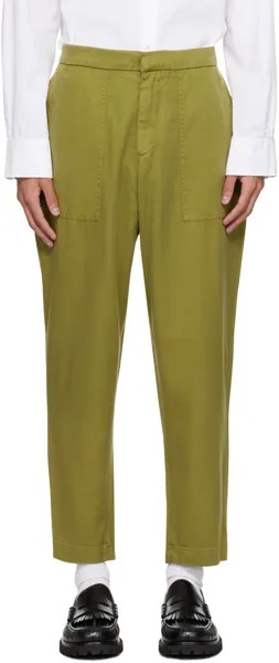 Зеленые брюки Паоло Officine Generale