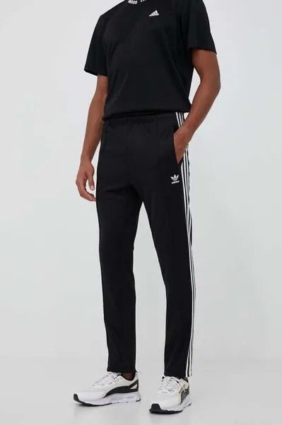 Спортивные брюки Adicolor Classics Beckenbauer adidas Originals, черный