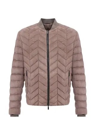 Замшевый бомбер Giorgio Armani