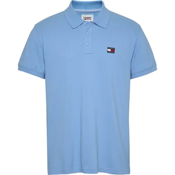 Поло с классическим значком Polo ss Tommy Jeans, синий
