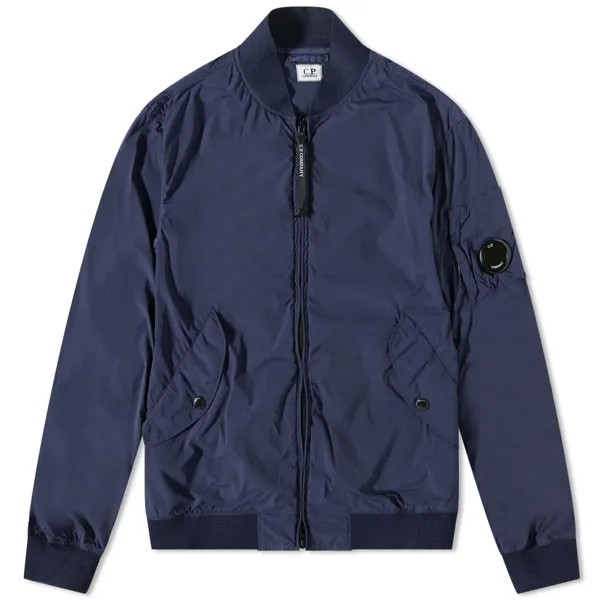 Куртка-бомбер C.P. Company Nycra-r Bomber, темно-синий