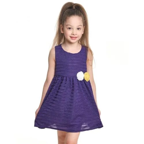 Платье для девочек Mini Maxi, модель 2673, цвет сиреневый, размер 98