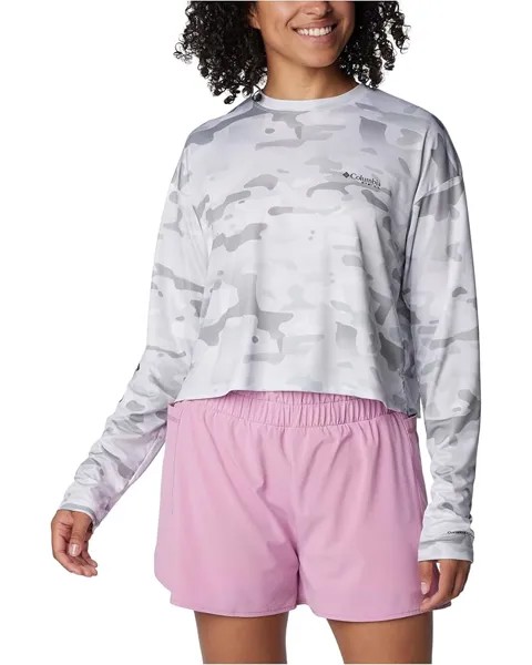 Лонгслив Columbia Super Tidal Light, цвет Nimbus Grey Watershed