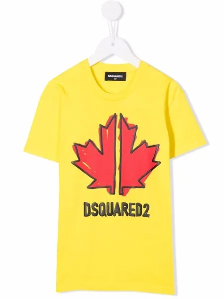 Dsquared2 Kids футболка Maple Leaf