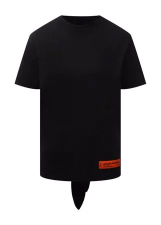 Хлопковая футболка Heron Preston