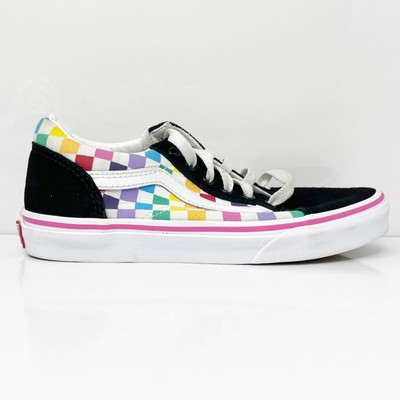 Vans Boys Off The Wall 721356 Черные повседневные кроссовки, размер 3