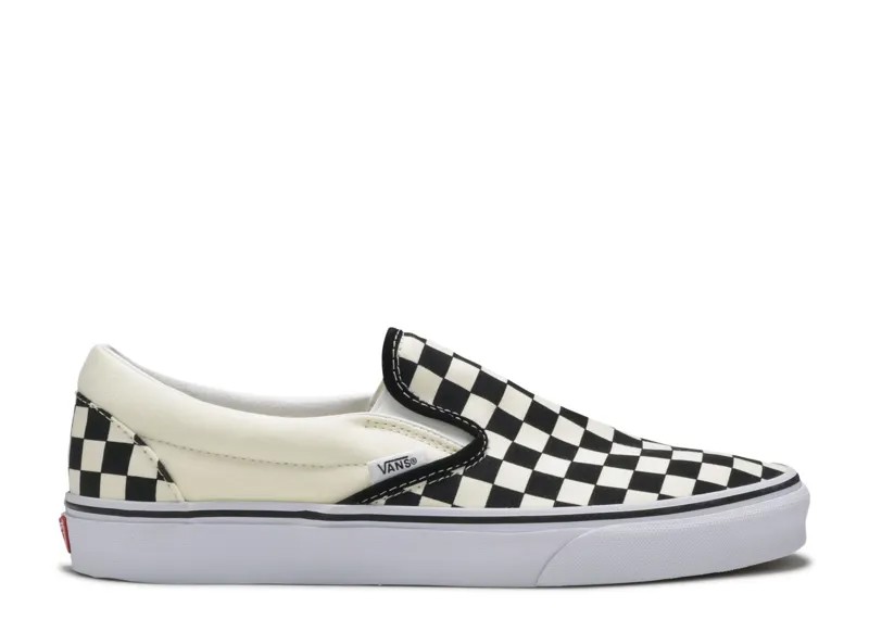 Кроссовки Vans Classic Slip-On 'Checkerboard', белый