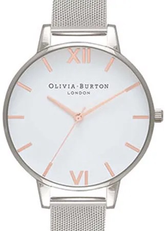 Fashion наручные  женские часы Olivia Burton OB16BD97. Коллекция White Dial Mesh