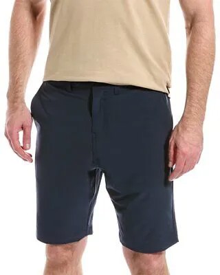 Мужские шорты-стрейч с плоской передней частью Magaschoni, синие 38