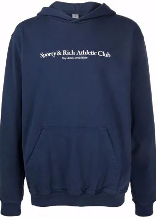 Sporty & Rich худи с логотипом