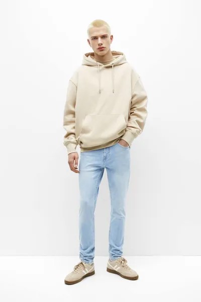 Комфортные джинсы облегающего кроя Pull&Bear