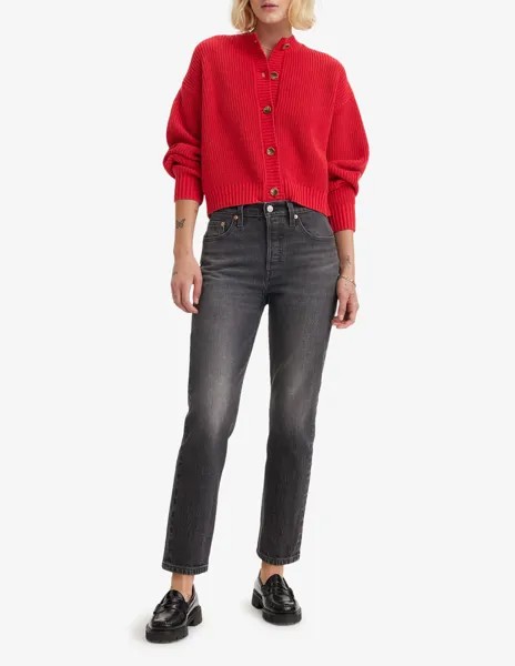 Укороченные джинсы 501 Levi's, красный