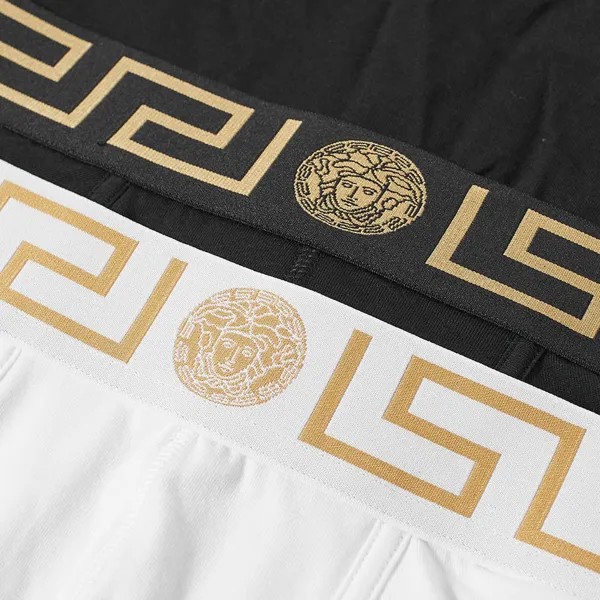 Боксеры с греческим логотипом - 2 шт, Versace