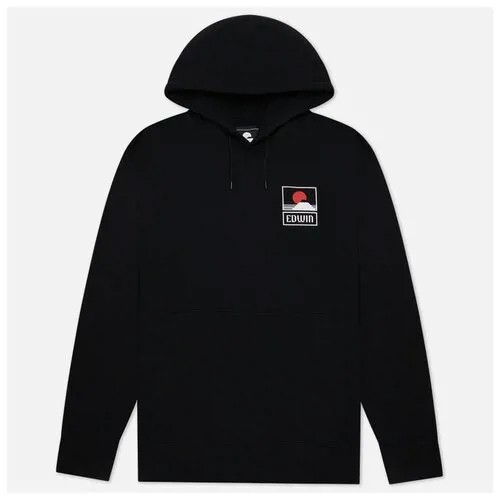 Мужская толстовка Edwin Sunset On Mount Fuji Hoodie чёрный, Размер L