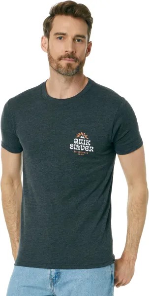 Футболка Quiksilver Framed Short Sleeve Tee, цвет Charcoal Heather