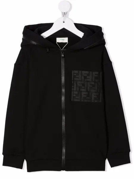 Fendi Kids худи с логотипом