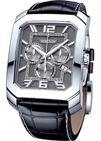 Fashion наручные  мужские часы Sokolov 144.30.00.000.06.01.3. Коллекция Gran Turismo