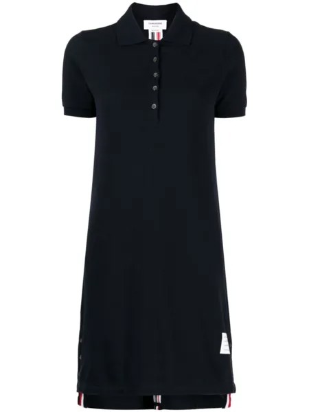 Thom Browne платье-поло, синий