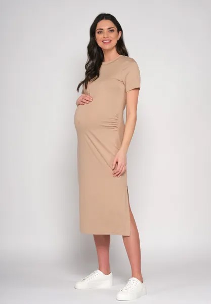 Платье из джерси Cool Mama, бежевый