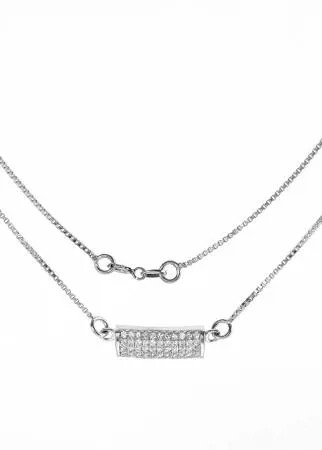 Колье женское Balex Jewellery 9422910080 из серебра, фианит, 45 см
