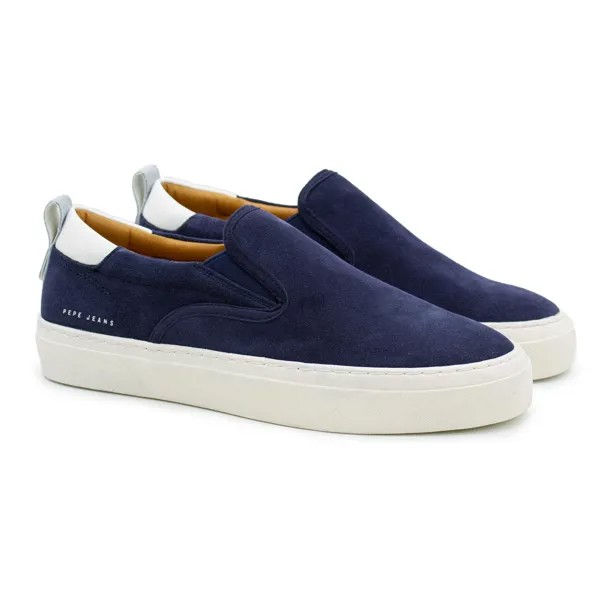 Слипоны мужские Pepe Jeans London YOGI SLIP ON PMS30827 синие 42 EU