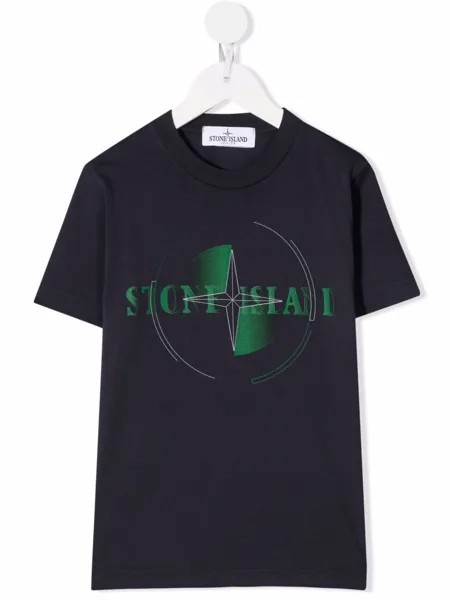 Stone Island Junior футболка с логотипом